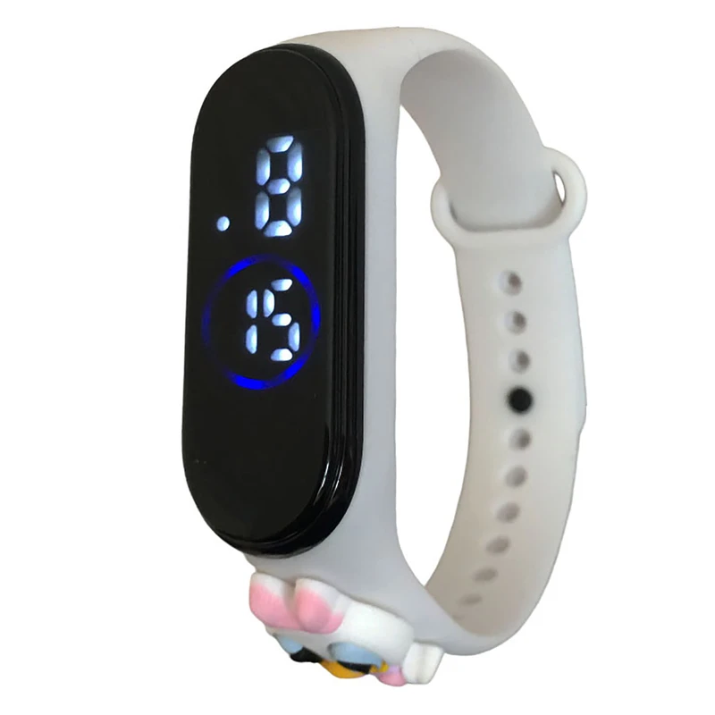 ساعت مچی دیجیتال بچگانه مدل ضد آب لمسی سیلیکونی کد 77 W IT DUCK